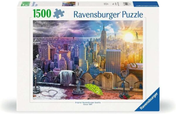 Seasons in New York, palapeli 1500 palaa, Ravensburger
