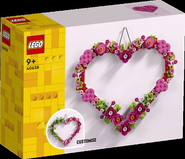 LEGO Icons Sydänkoriste 40638