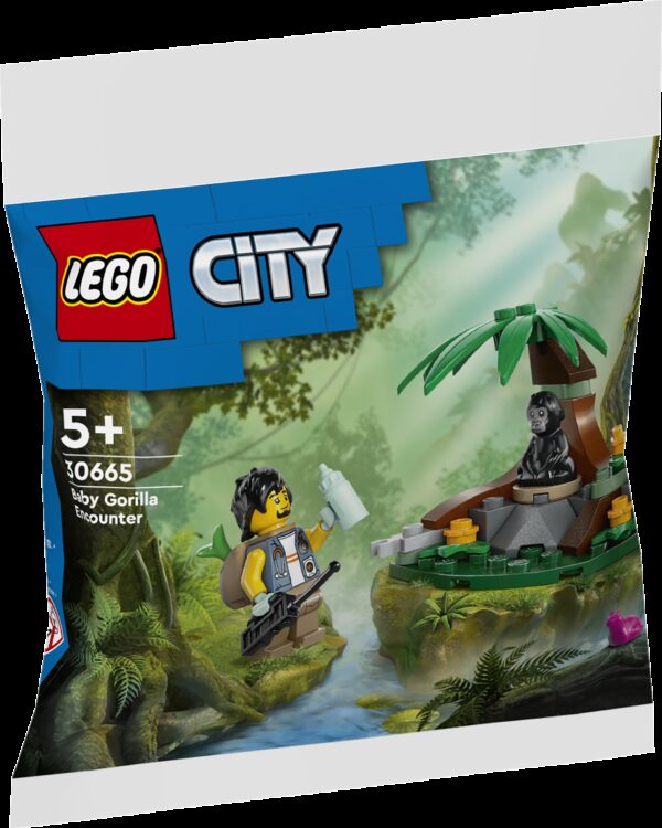 LEGO City Kohtaaminen gorillan poikasen kanssa 30665