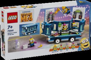 LEGO Minions Kätyrien musajuhlabussi 75581