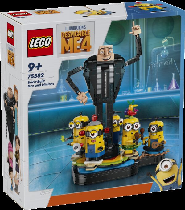 LEGO Minions Palikoista rakennettavat Gru ja kätyrit 75582