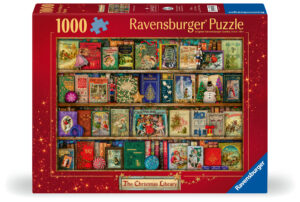 The Christmas Library palapeli 1000 palaa, Ravensburger