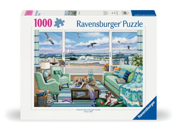 Beachfront Getaway palapeli 1000 palaa, Ravensburger