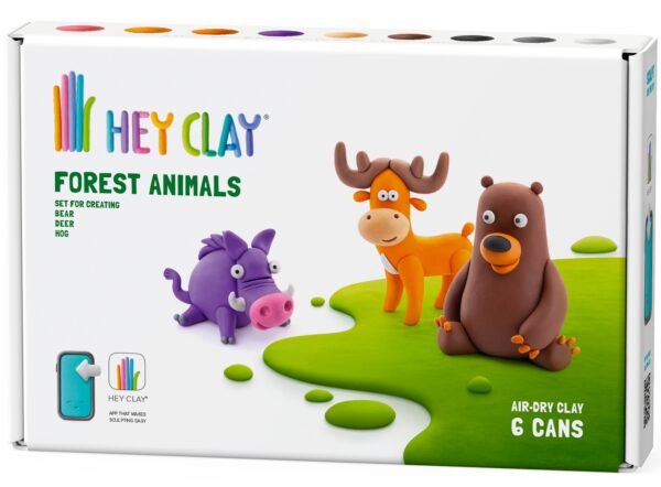 HEY CLAY Modeling Clay Forest Animals Selection 2
