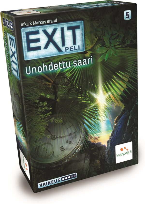 EXIT Pakohuonepeli-Unohdettu saari