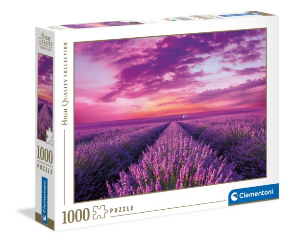 Lavender Field 1000 palaa palapeli, Clementoni