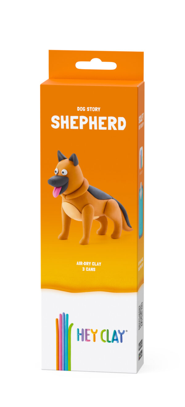 HEY CLAY Modeling Clay Herding Dog 3 pc
