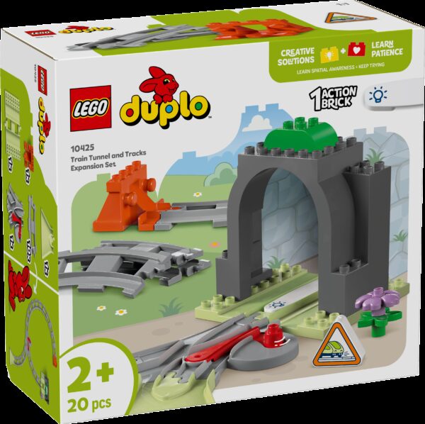 LEGO DUPLO Tunneli ja raiteet ‑laajennussarja