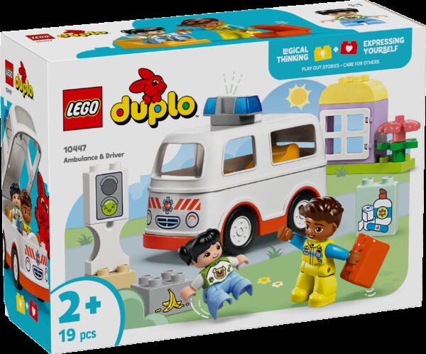 LEGO DUPLO Ambulanssi ja kuljettaja