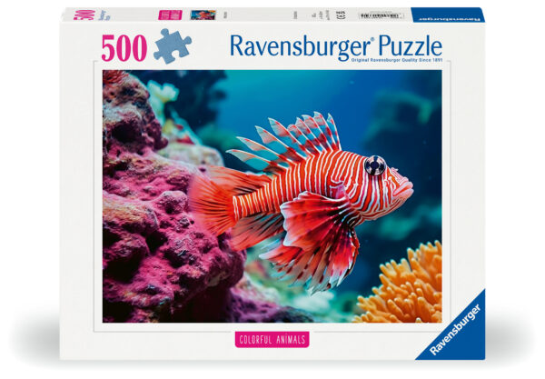 Ravensburger Puzzle 500 pc Red Lionfish