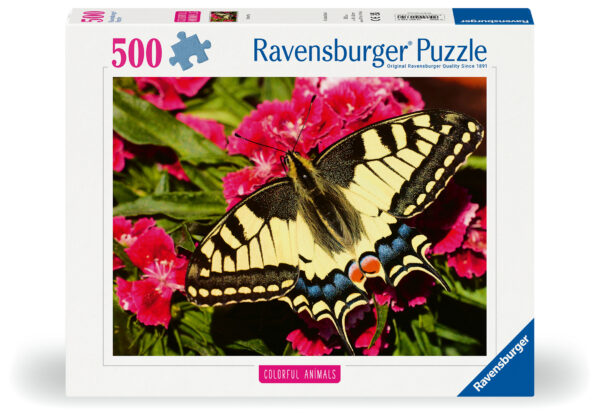 Ravensburger Puzzle 500 pc Colorful Butterfly