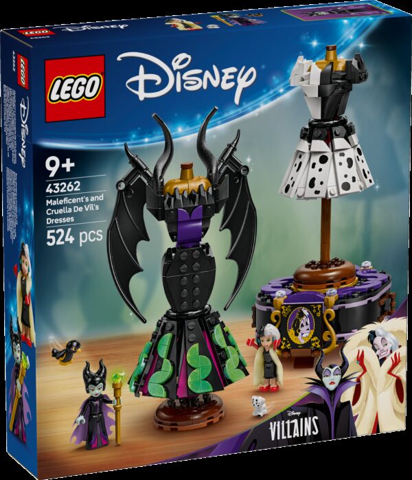 LEGO Disney Maleficent's and Cruella De Vil's Dresses