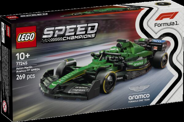LEGO Speed Champions Aston Martin Aramco F1 AMR24 Race Car