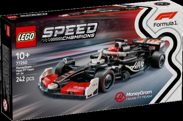 LEGO Speed Champions Moneygram HAAS F1 Team VF-24 Race Car