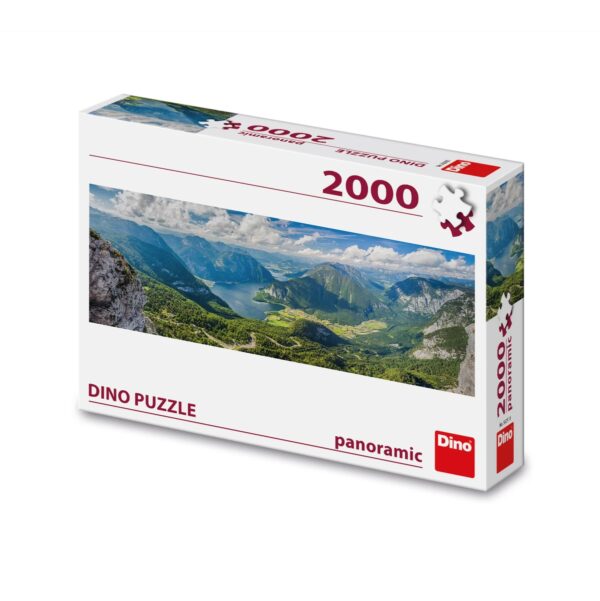 Dino Panoramic Puzzle 2000 Pieces: View Of The Alps