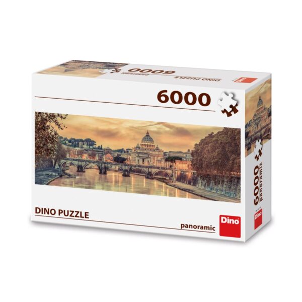 Dino Panoramic Puzzle 6000 Pieces: Rome