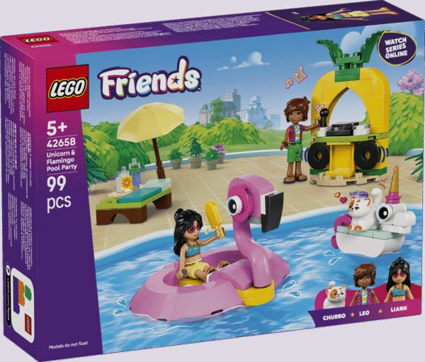 LEGO Friends Unicorn & Flamingo Pool Party