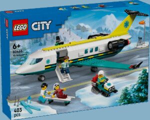 LEGO City Emergency Air Ambulance Airplane