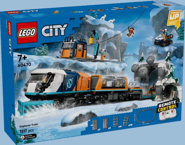 LEGO City Explorers' Arctic Polar Express Train