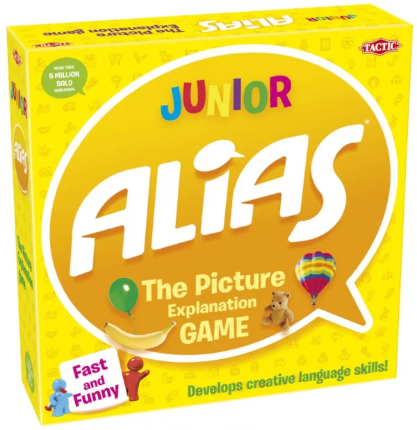 Junior Alias Board Game in english, Tactic