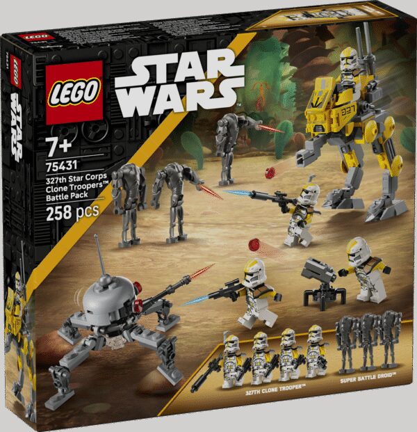 LEGO Star Wars 327th Star Corps Clone Troopers Battle Pack