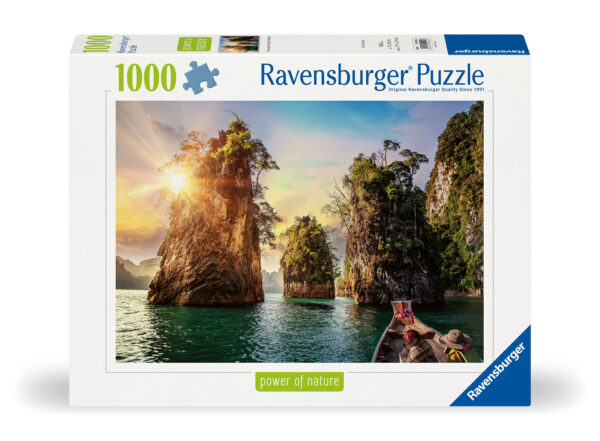 Ravensburger Puzzle 1000 Pieces: Three rocks in Cheow,Thailand