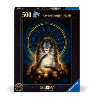 Ravensburger Glow In The Dark Puzzle 500 Pieces: Lion