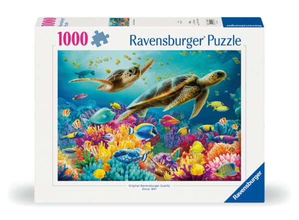 Ravensburger Puzzle 1000 Pieces: Blue Underwater World