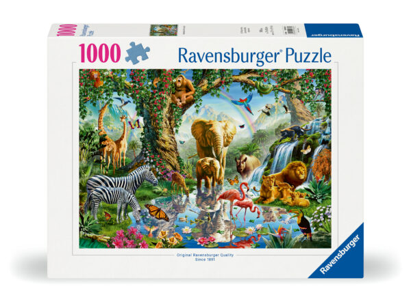 Ravensburger Puzzle 1000 Pieces: Adventures in the Jungle
