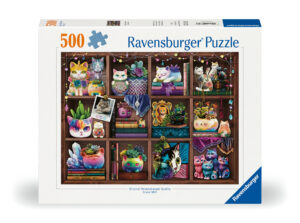 Ravensburger Puzzle 500 Pieces: Cubby Cats and Succulents