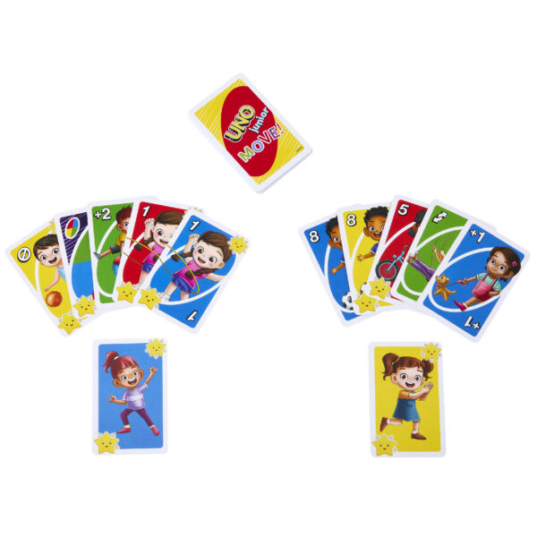 UNO JUNIOR MOVE -korttipeli - Image 3