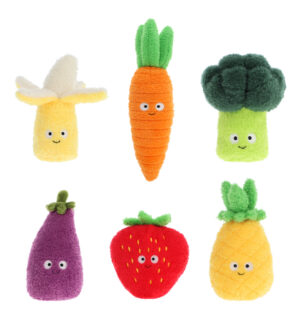 Keel Toys Keeleco Fruits And Vegetables 12 cm - 6 different