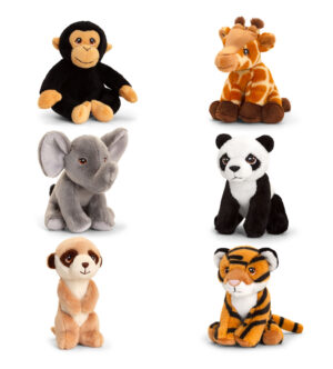 Keel Toys Keeleco Exotic Animals 12 cm - 6 different