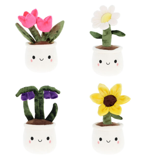 Keel Toys Flower Bobballs 12 cm - 4 different