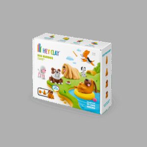 HEY CLAY Modeling Clay 15 Pieces: Dog Buddies
