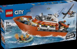LEGO City Coast Guard Rescue Boat & Helicopter