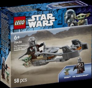 LEGO Star Wars The Mandalorian & Grogu's Speeder Bike