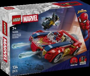 LEGO Super Heroes Spider-Man Car vs. Venomized Wolverine
