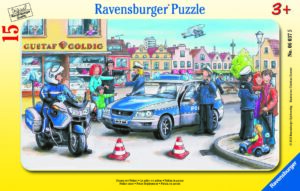 Ravensburger Small Frame Puzzle 15 pc Police