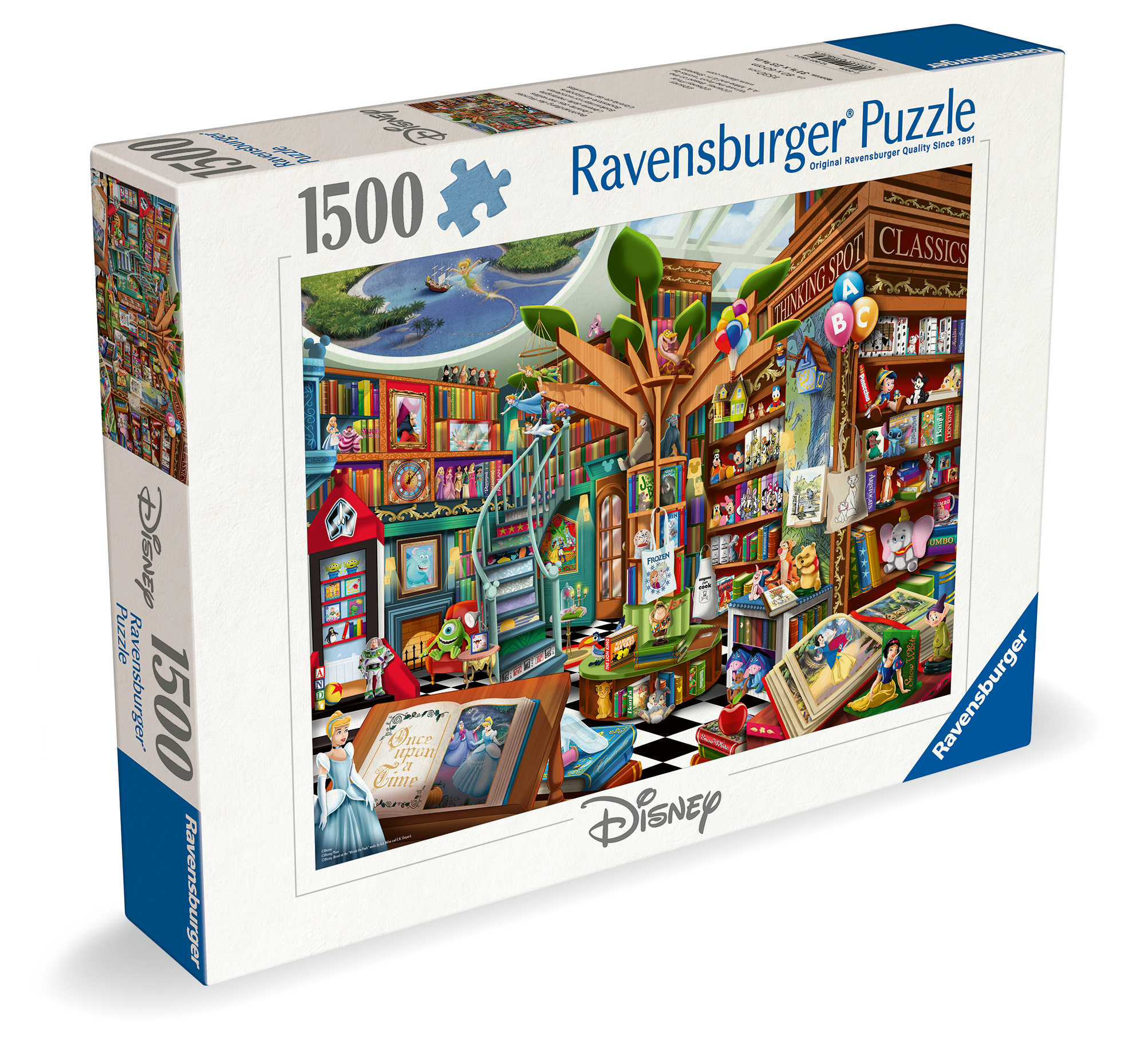 Ravensburger Puzzle 1500 Pieces: Magical Disney Bookshop