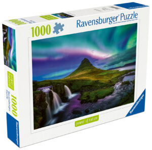 Ravensburger Puzzle 1000 Pieces: Aurora Over Kirkjufell