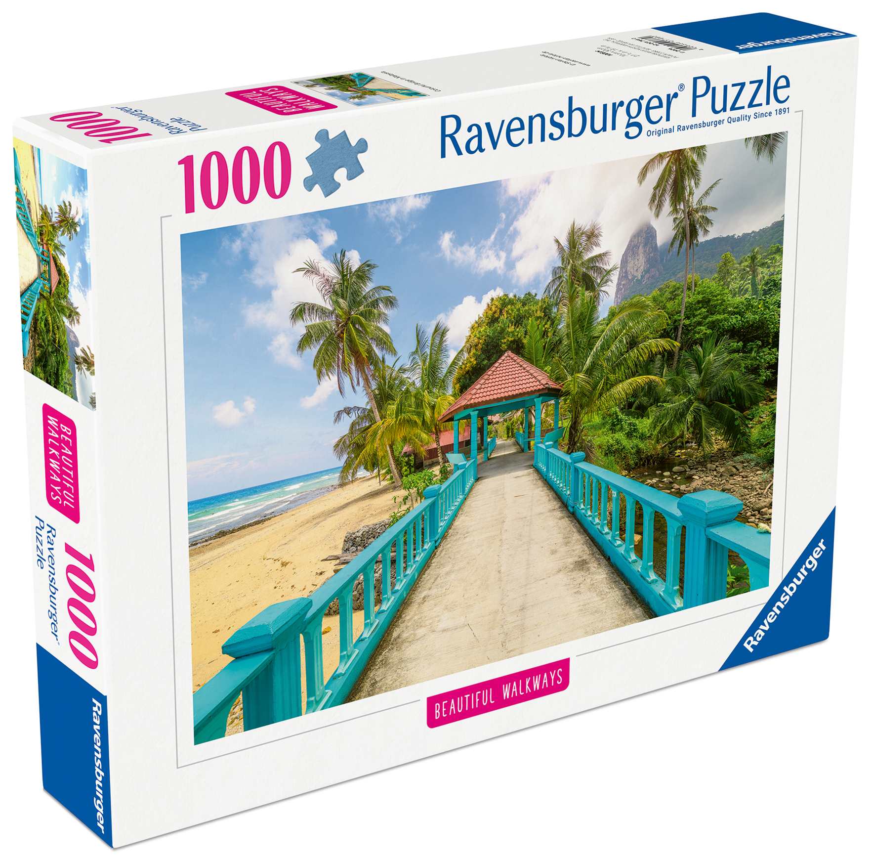 Ravensburger Puzzle 1000 Pieces: Colorful Bridge In Malays