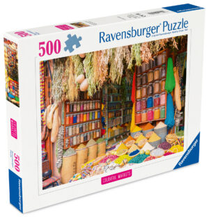 Ravensburger Puzzle 500 Pieces: Colorful Spices In Morocco