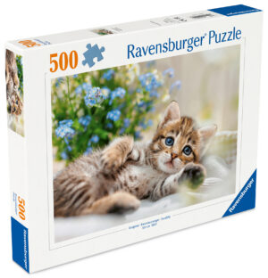 Ravensburger Puzzle 500 Pieces: Playful Kitten