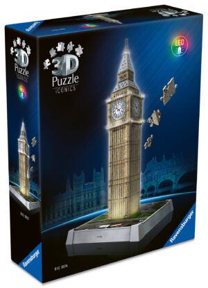 Ravensburger 3D Puzzle With LED Light: Big Ben
