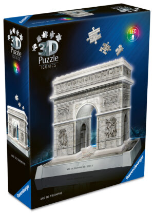 Ravensburger 3D Puzzle With LED Light: Arc de Triomphe