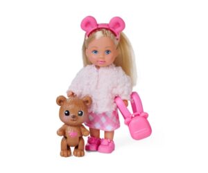Simba Doll Evi Love With Teddy Bear