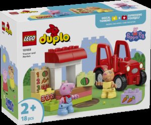 LEGO DUPLO Peppa Pig Tractor and Market