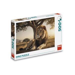 Dino Puzzle 500 Pieces: Resting Lion