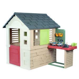 Smoby Life Nature Playhouse + Workshop